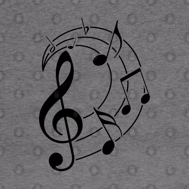 Music notes design by Orange-C